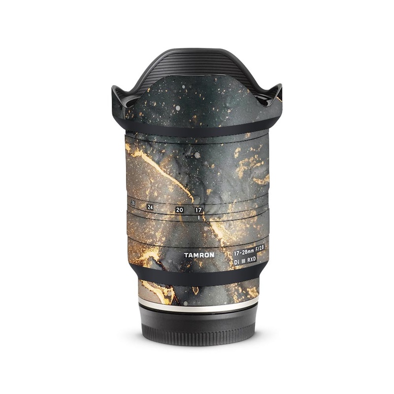 Black Gold Marble - Tamron Lens Skin