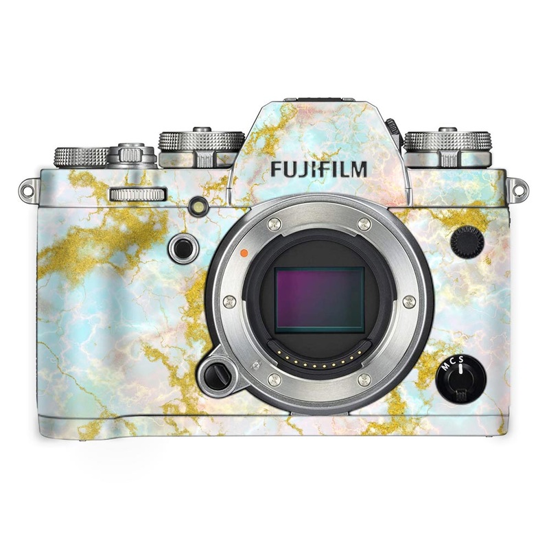 Glitter Gold Marble - FujiFilm Camera Skin