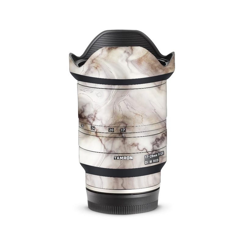 Glossy Brown Marble - Tamron Lens Skin