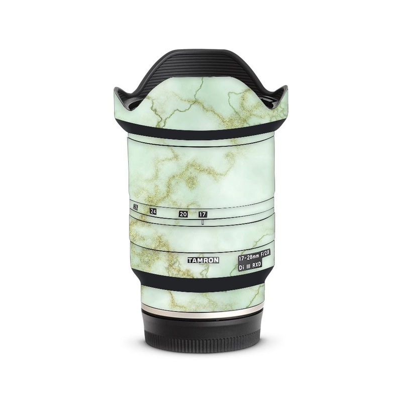 Green Textured Marble - Tamron Lens Skin