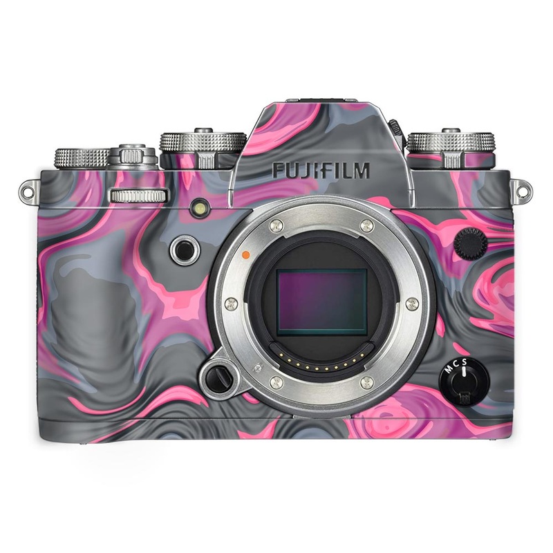Pink Liquid Marble - FujiFilm Camera Skin