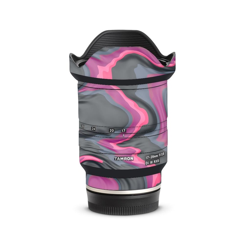 Pink Liquid Marble - Tamron Lens Skin