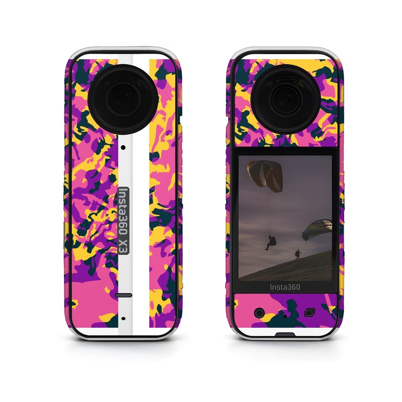 Candy Camo Insta360 Skin
