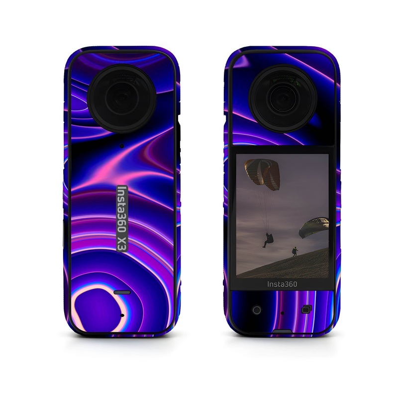 Wavey Liquid Marble Insta360 Skin