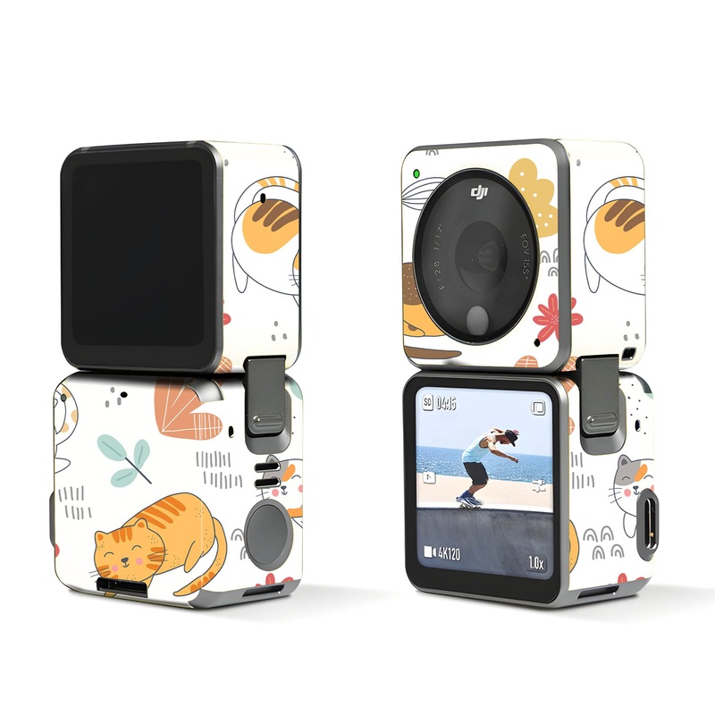 Abstract Cat Pattern - Dji Action 2 Skin