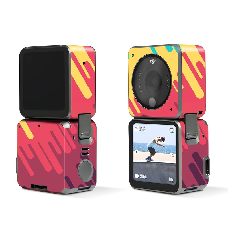 Abstract Cross Lining - Dji Action 2 Skin