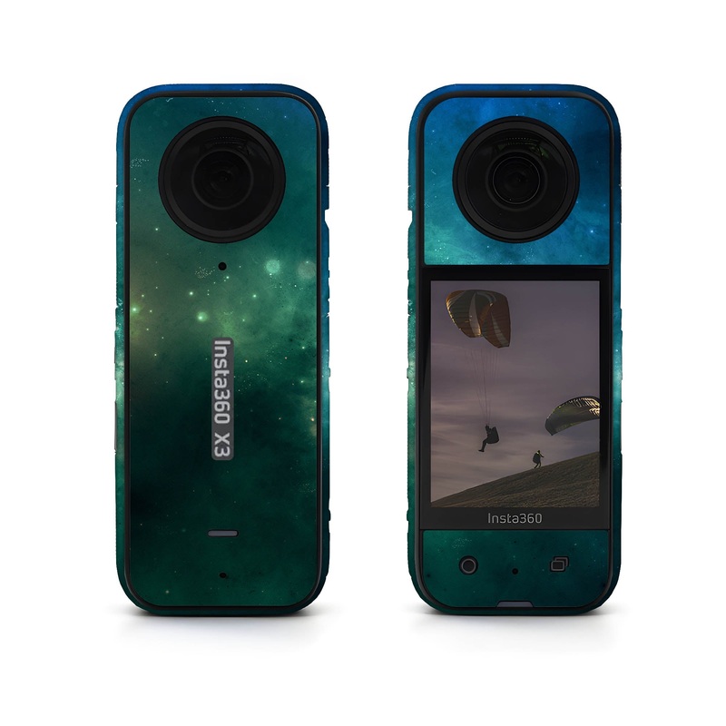 Blue Star Nebula Insta360 Skin