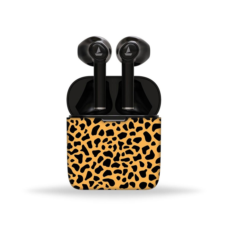 Cheetah Pattern 01 - BoAt Airdopes Skin 131,138,141,161,281 Pro,311,383,408,441