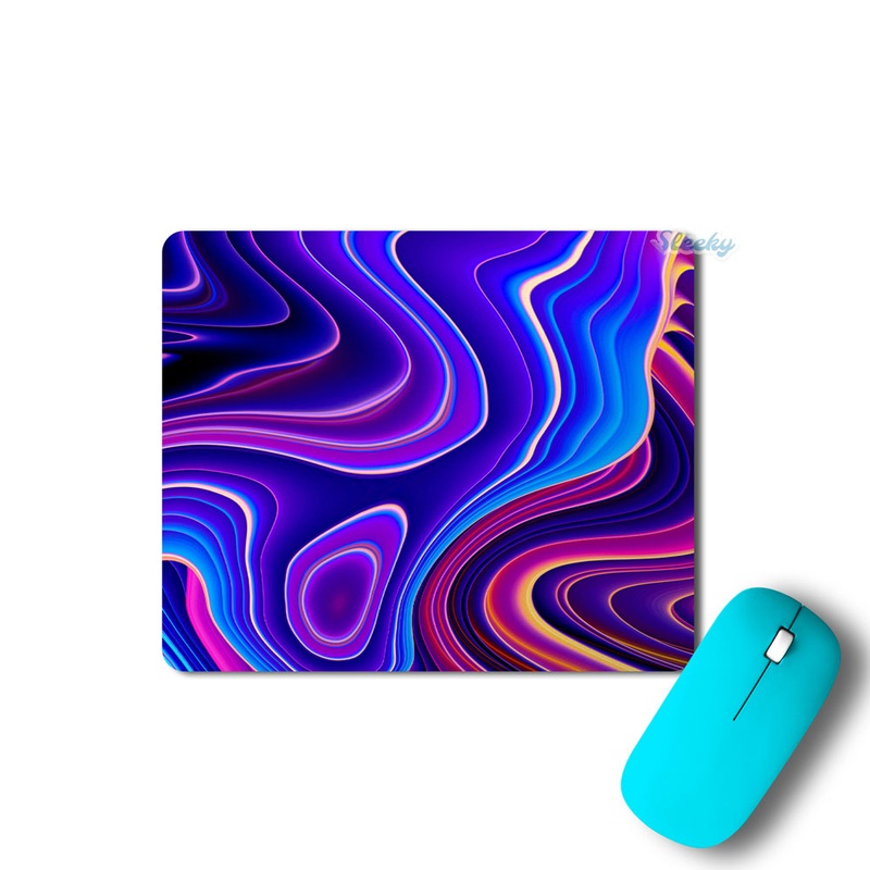 Pink Wave Marble - Mousepad