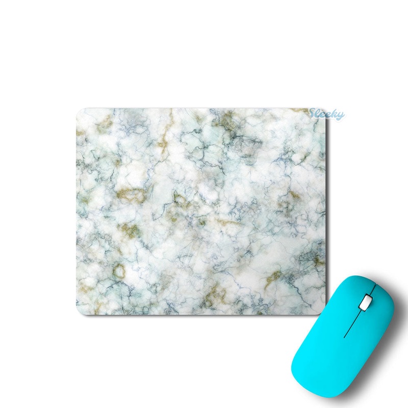 Plush Grey Marble - Mousepad