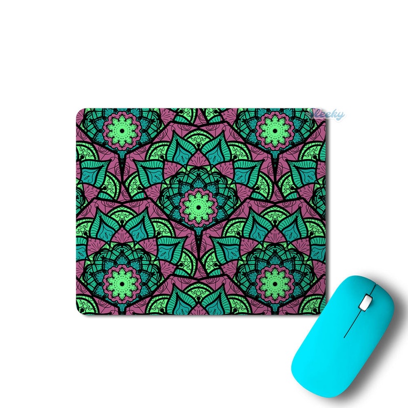Purple Orient Seamless Pattern - Mousepad