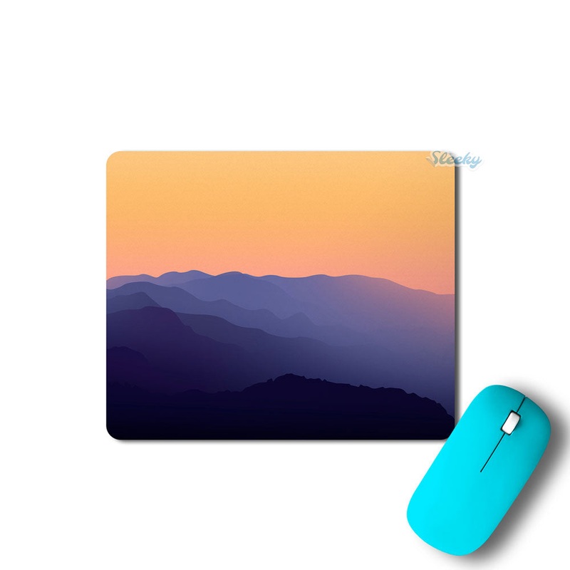 Purplish Mountains - Mousepad