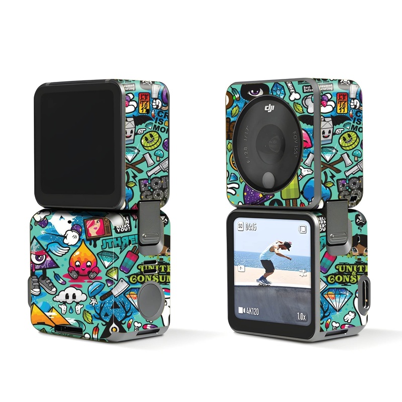 Stickerbomb 6 - Dji Action 2 Skin