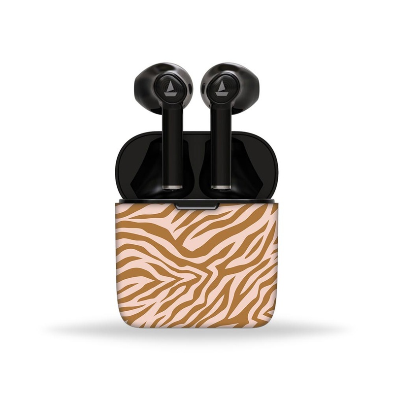 Zebra Pattern 02 - BoAt Airdopes Skin 131,138,141,161,281 Pro,311,383,408,441