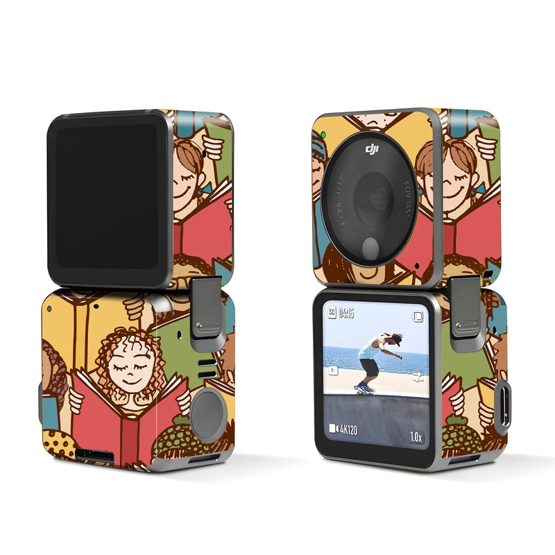 Books Bibliophile - Dji Action 2 Skin