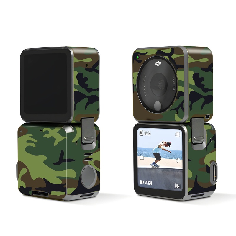 Green Soldier 02Dji Action 2 Skin
