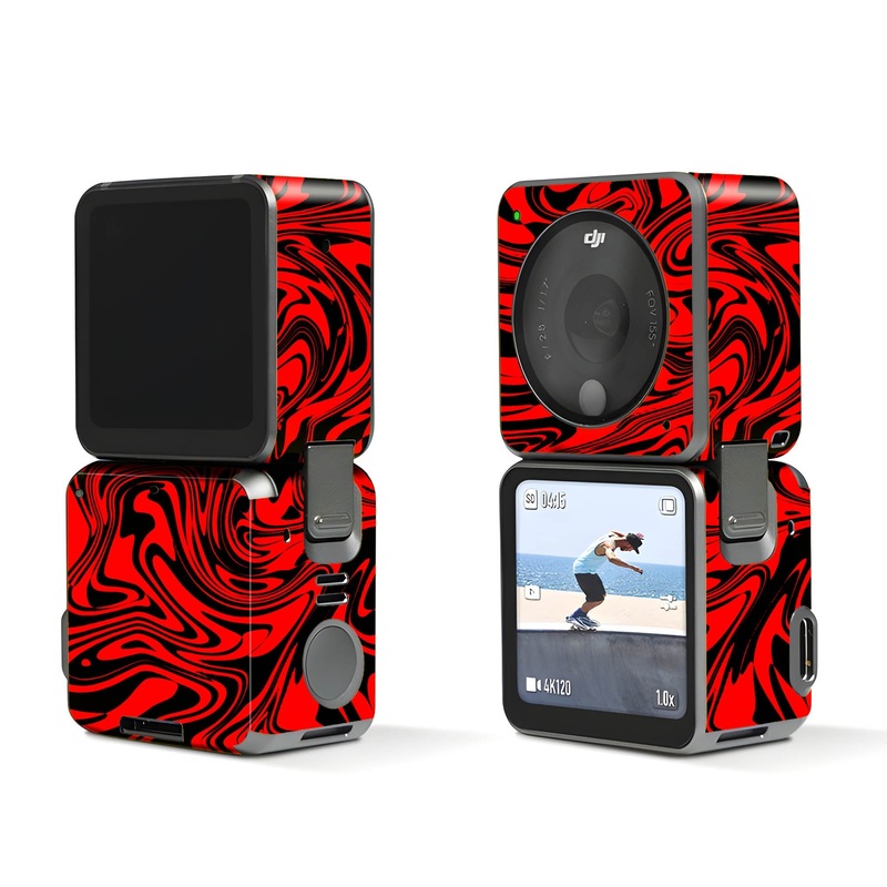 Hel Red - Dji Action 2 Skin