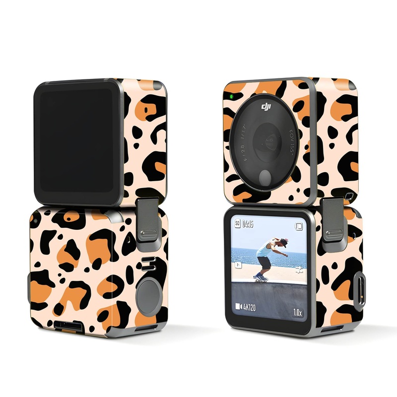 Leopard Pattern 1 - Dji Action 2 Skin