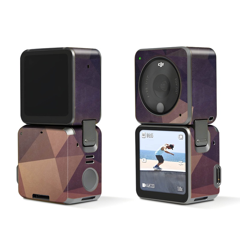 Mosaic Grey Stone - Dji Action 2 Skin