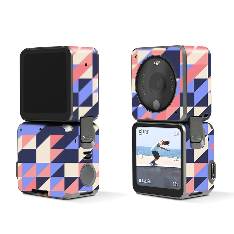 Mosaic Pattern Pink - Dji Action 2 Skin