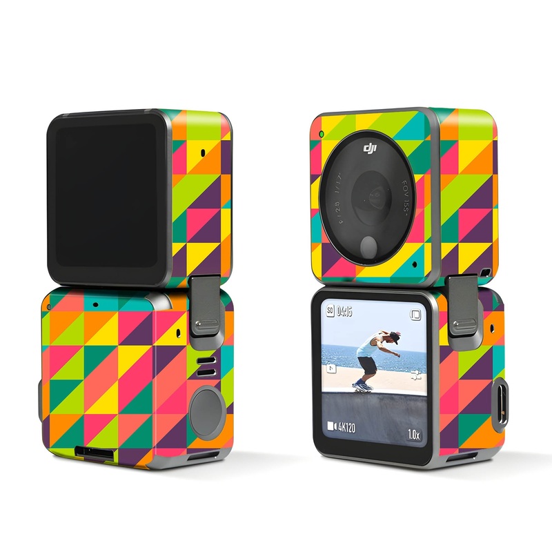 Mosaic Square Pattern - Dji Action 2 Skin