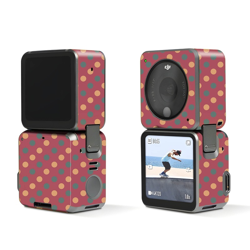 Polka Dots - Dji Action 2 Skin