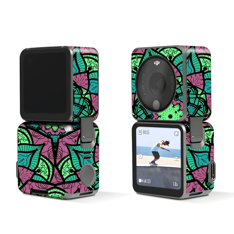 Purple Orient Seamless Pattern - Dji Action 2 Skin
