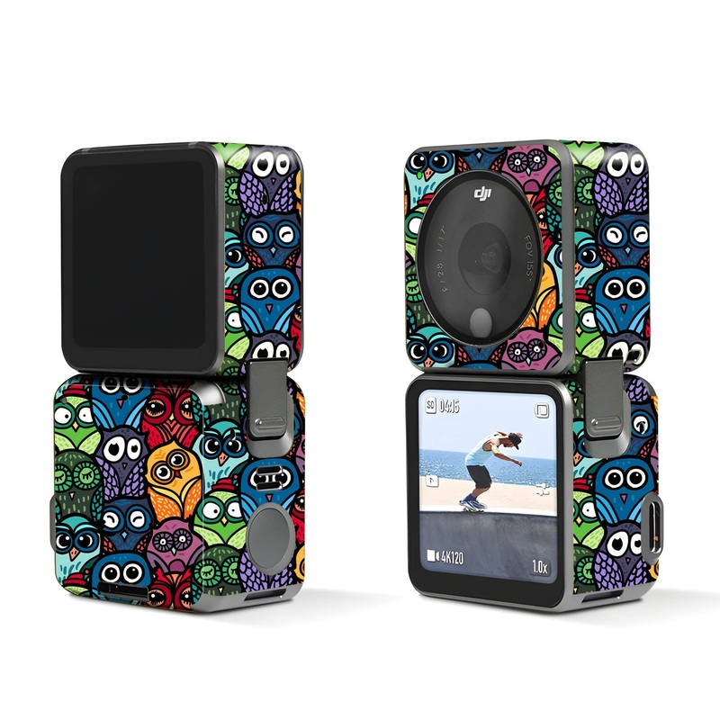 Traditional Owl Pattern - Dji Action 2 Skin