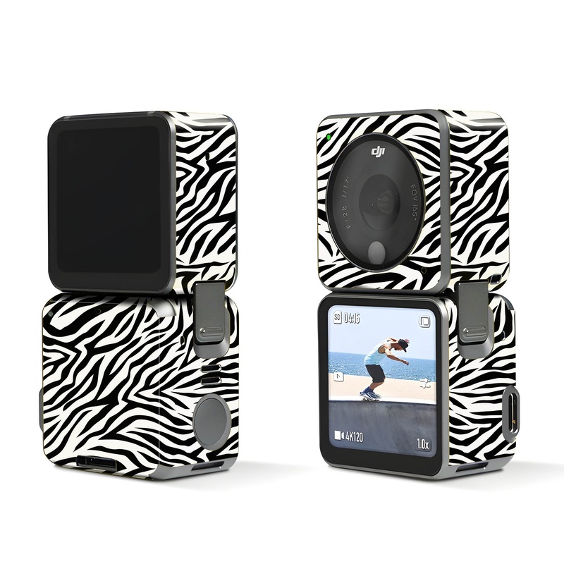 Zebra Pattern 1 - Dji Action 2 Skin