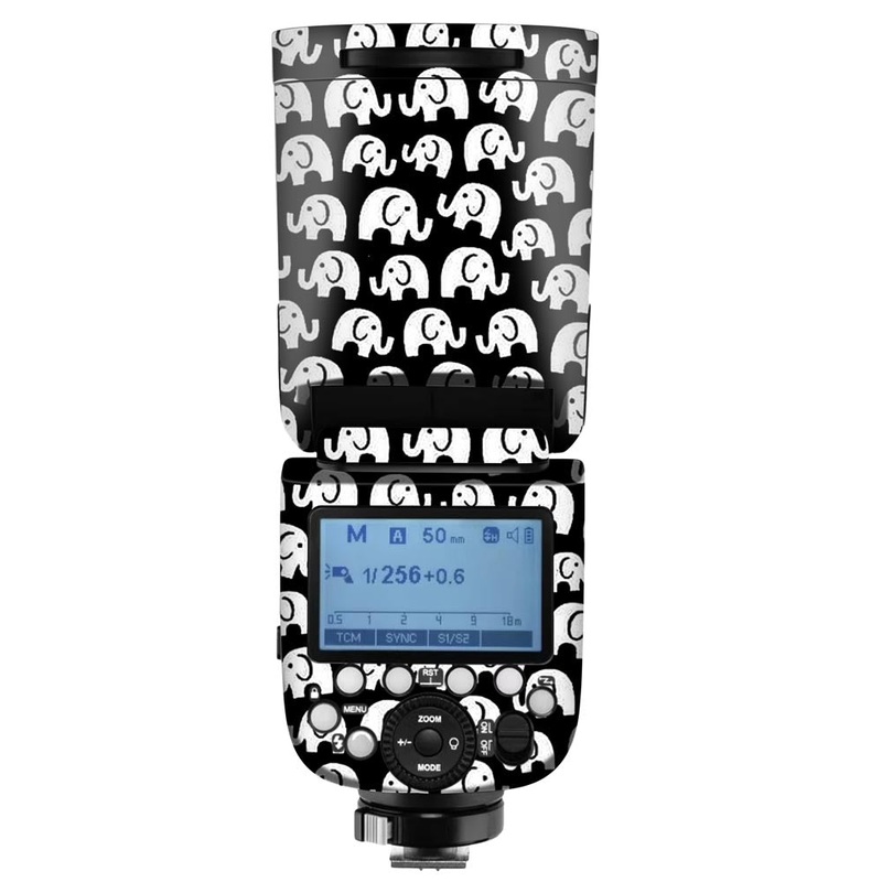 Cute Elephant Pattern  - Camera Flash Skin