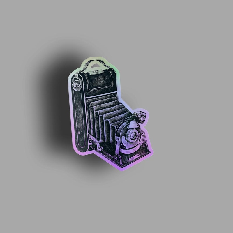 Engine - Holographic Sticker