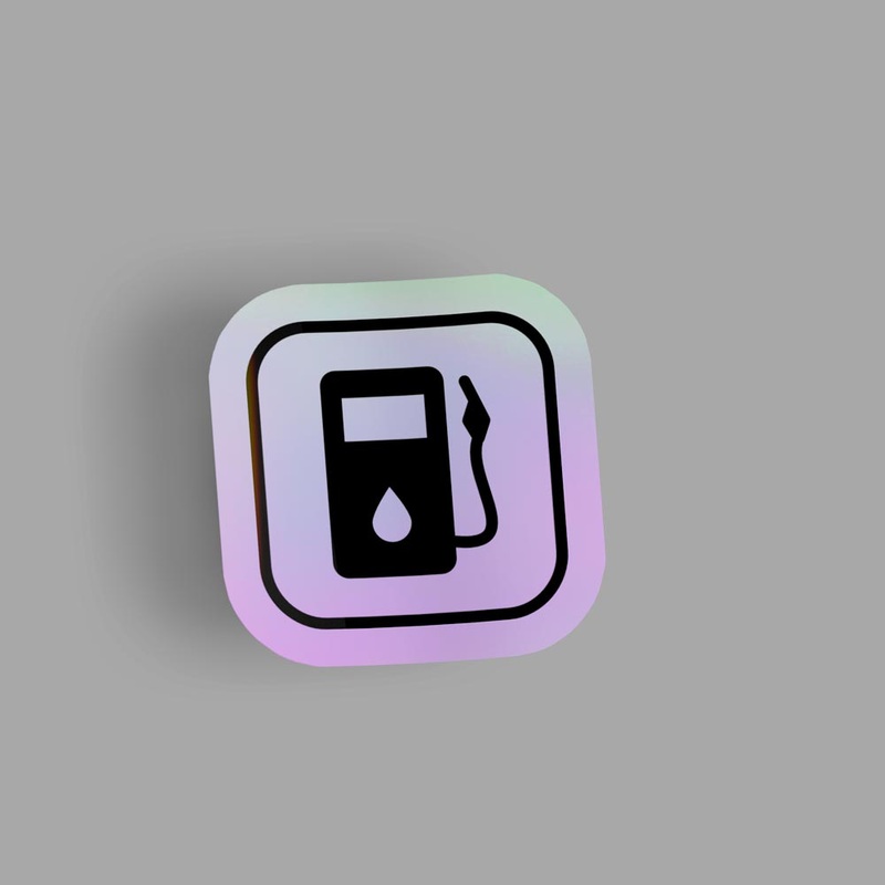 Fuel - Holographic Sticker
