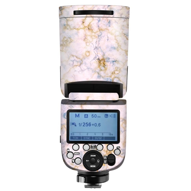 Gold Pink Marble - Camera Flash Skin