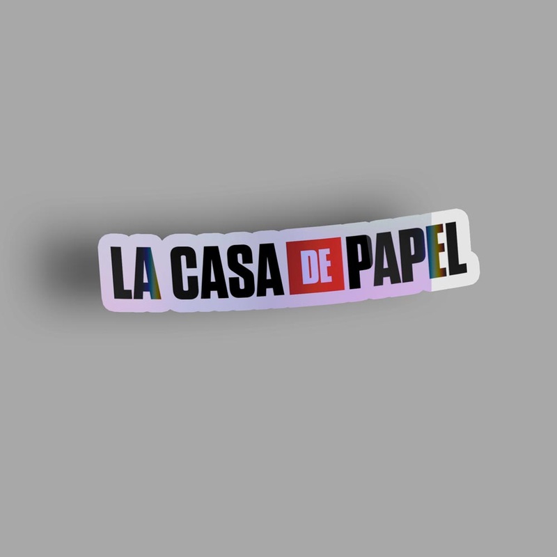 La Casa De Papel - Holographic Sticker