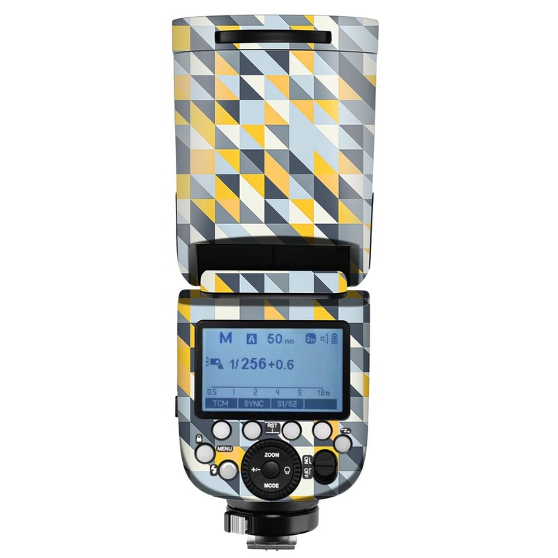 Mosaic Block Pattern - Camera Flash Skin