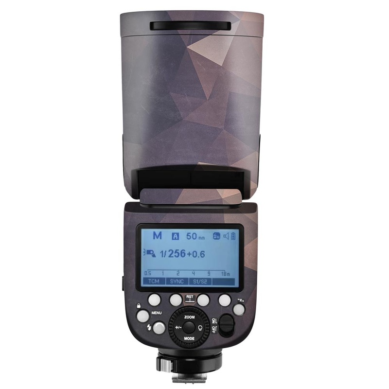 Mosaic Grey Pattern - Camera Flash Skin