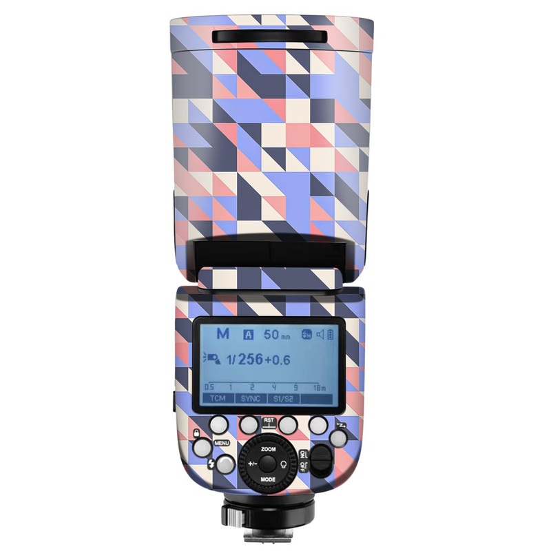 Mosaic Pattern Pink - Camera Flash Skin