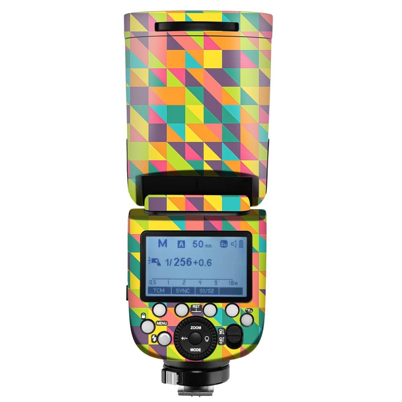 Mosaic Square Pattern  - Camera Flash Skin