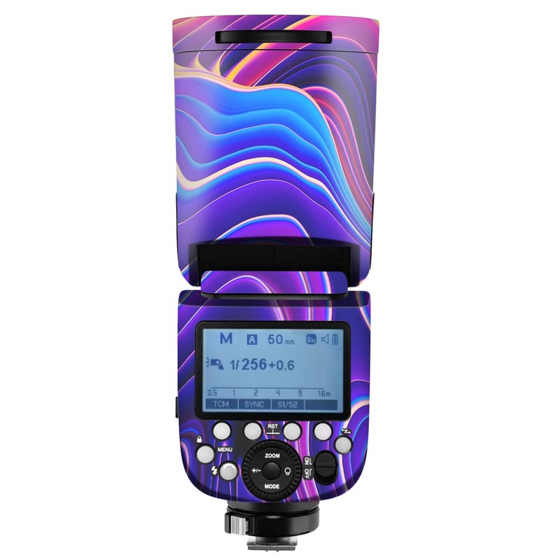 Pink Wave Marble - Camera Flash Skin