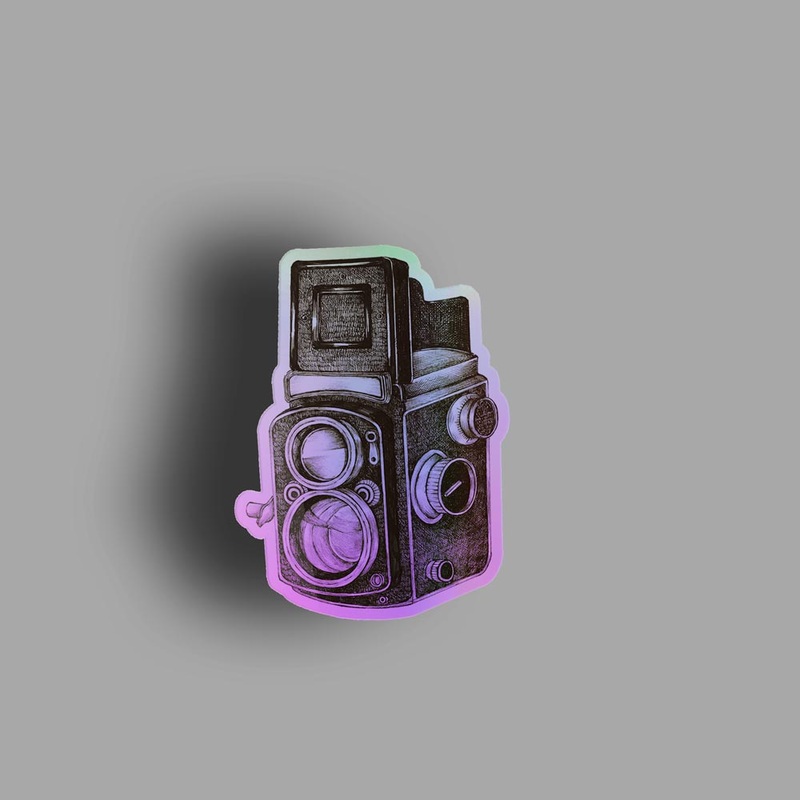 Radio - Holographic Sticker