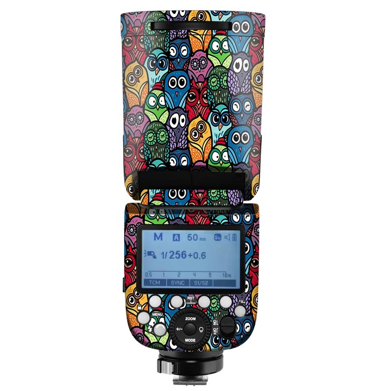 Traditional Owl Pattern - Camera Flash Skin
