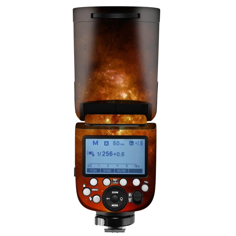 Volcanic Nebula - Camera Flash Skin