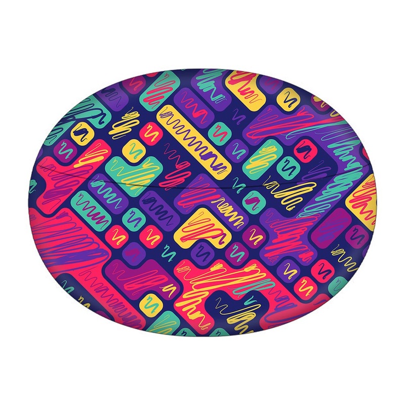 Colorful Scribbled Blocks - Oppo Enco X2 Skin