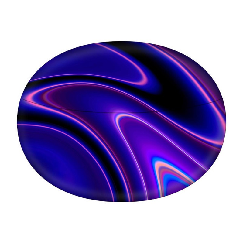 Dark Blue Liquid Marble - Oppo Enco X2 Skin