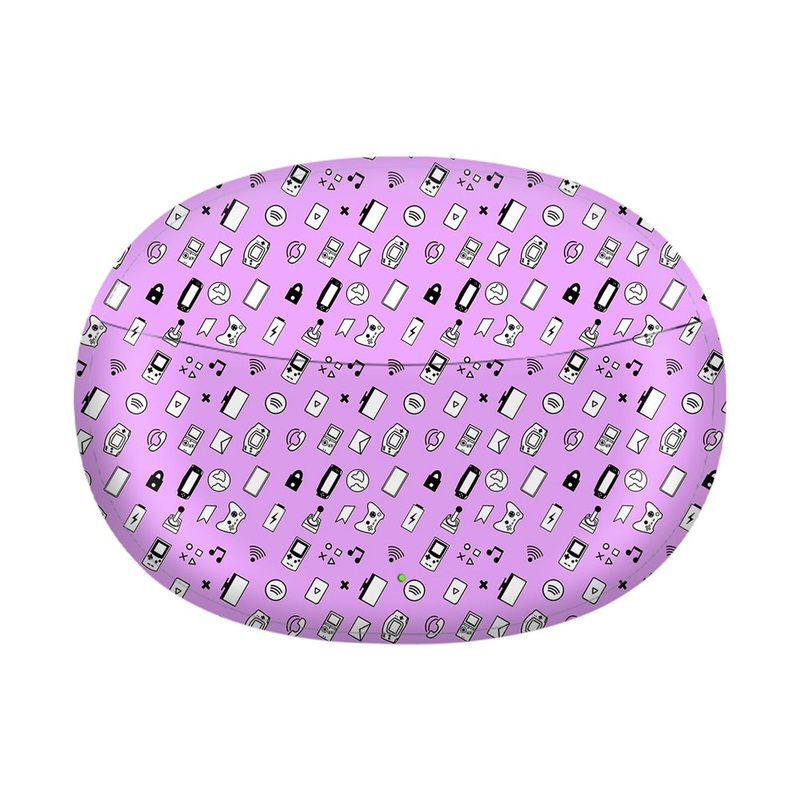 Lavender Retro - Realme Buds Air 3 Neo Skin