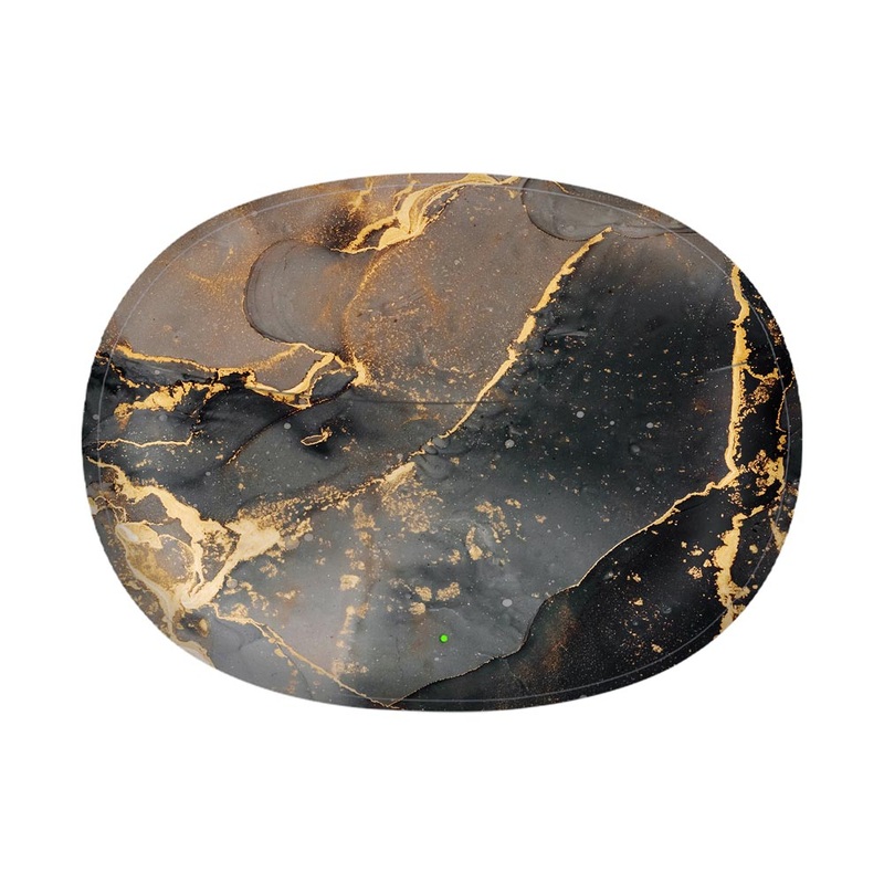 Black Gold Marble - Realme Buds Air 3 Neo Skin