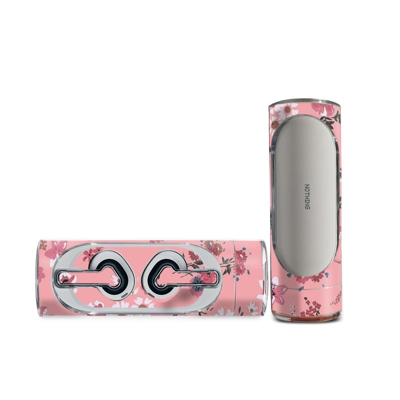 Floral Pink - Nothing Ear (Stick) Skin
