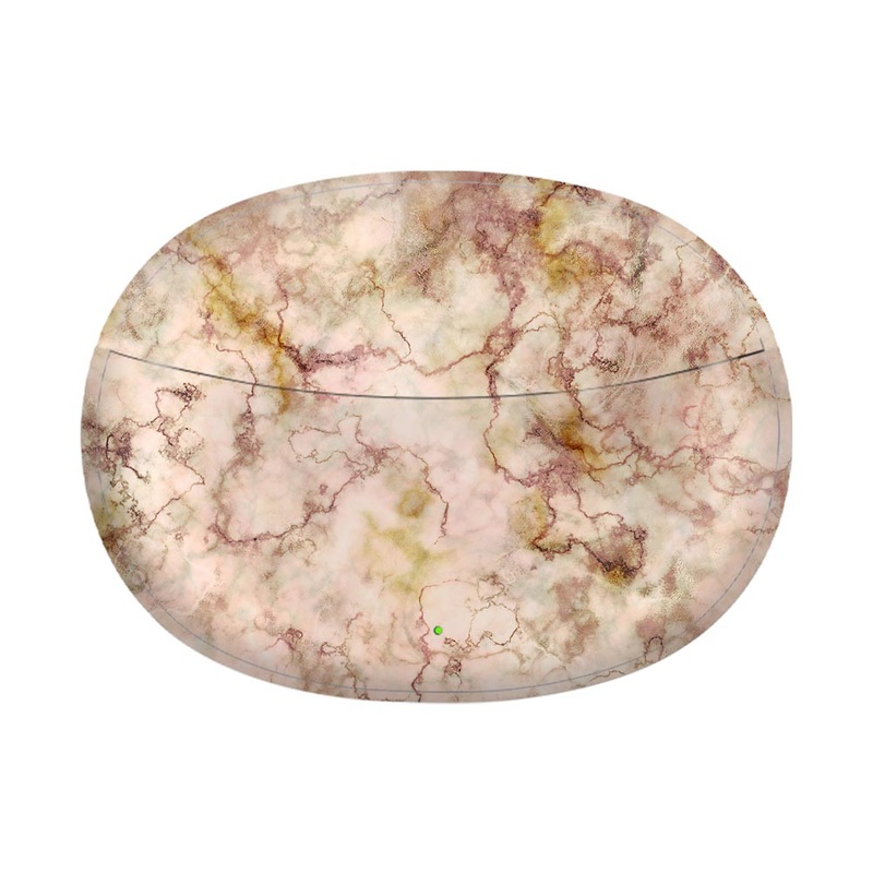 Gold Peach Marble - Realme Buds Air 3 Neo Skin