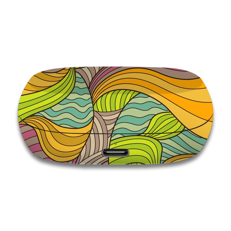 Abstract Stripes Pattern - Jabra Elite 7 Active Skin