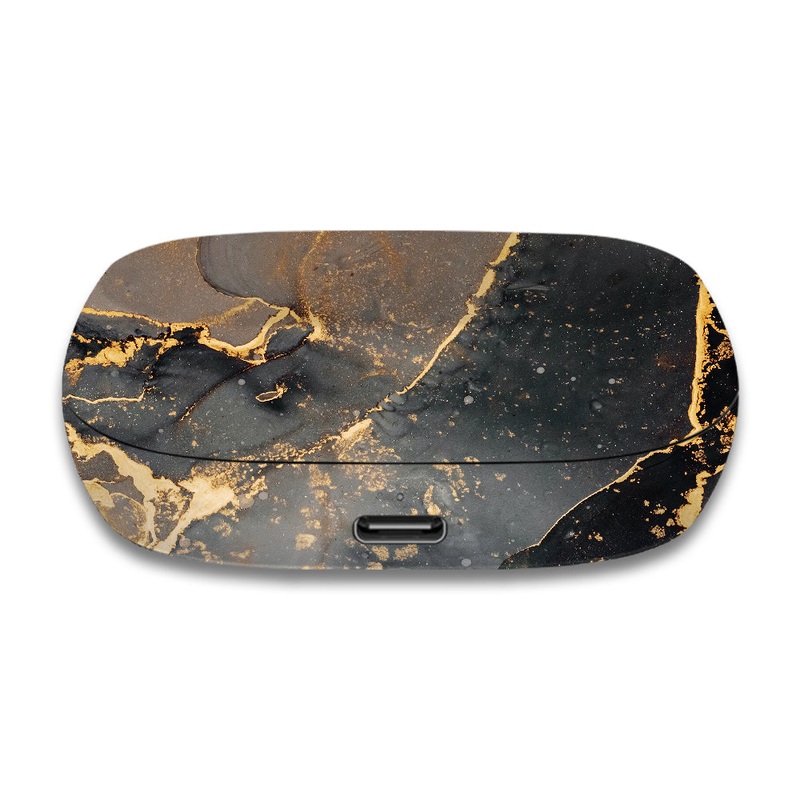 Black Gold Marble - Jabra Elite 7 Active Skin